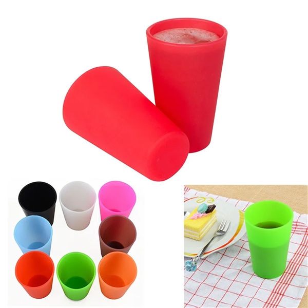 Tablecraft Silicone Drinkware Cups - Tablecraft Silicone Drinkware Cups - Image 1 of 11