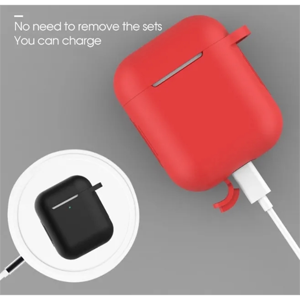 Earphone Case Cover w/ Carabiner - Earphone Case Cover w/ Carabiner - Image 2 of 3