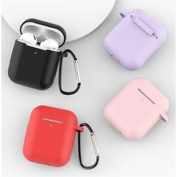 Earphone Case Cover w/ Carabiner - Earphone Case Cover w/ Carabiner - Image 3 of 3