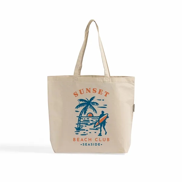 Organic Over-the-Shoulder Cotton Tote Bag - Organic Over-the-Shoulder Cotton Tote Bag - Image 0 of 8