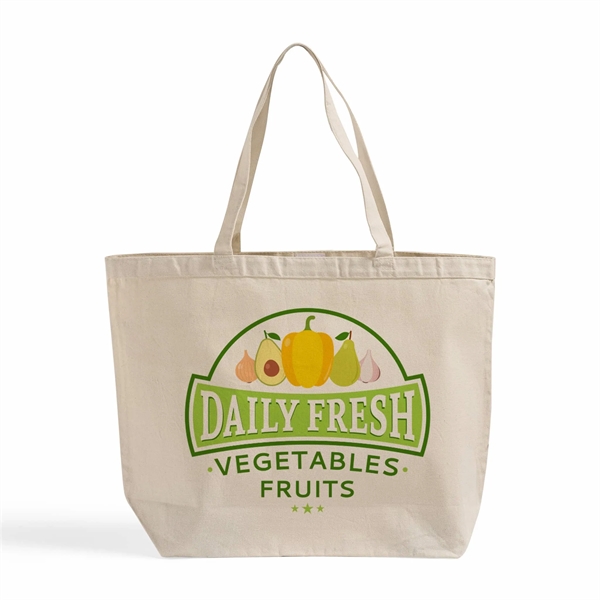 Hook & Loop Jumbo Canvas Tote Bag - Hook & Loop Jumbo Canvas Tote Bag - Image 0 of 8