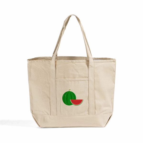 Jumbo Deluxe Canvas Tote Bag - Jumbo Deluxe Canvas Tote Bag - Image 0 of 24