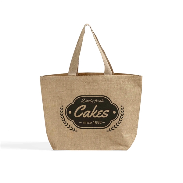 Large Versatile Jute Tote Bag - Large Versatile Jute Tote Bag - Image 0 of 13