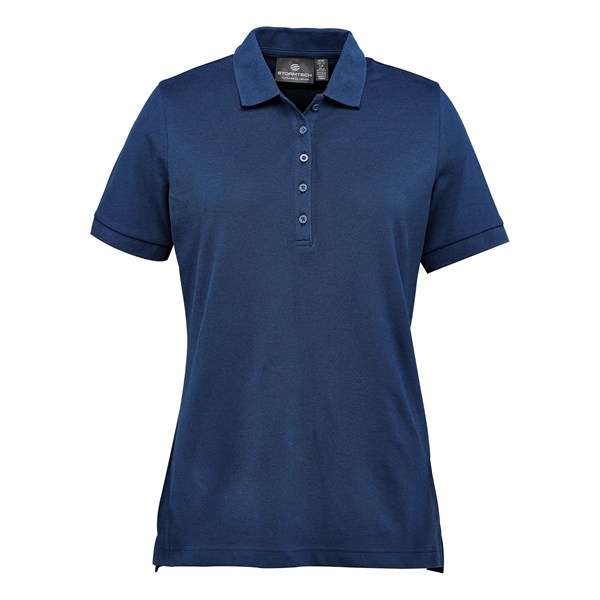 Women's Nantucket Stretch Pique Polo - Women's Nantucket Stretch Pique Polo - Image 1 of 5