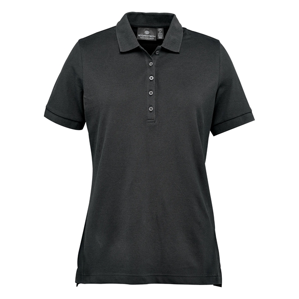 Women's Nantucket Stretch Pique Polo - Women's Nantucket Stretch Pique Polo - Image 3 of 5