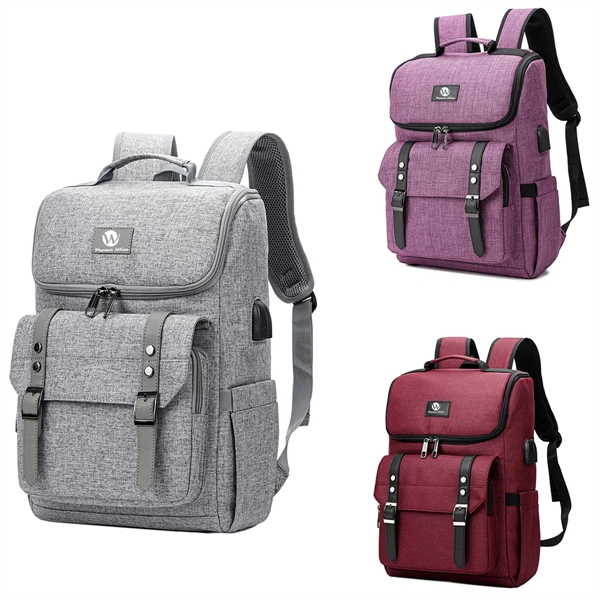 Travel Laptop Backpack Usb Charging - Travel Laptop Backpack Usb Charging - Image 0 of 3