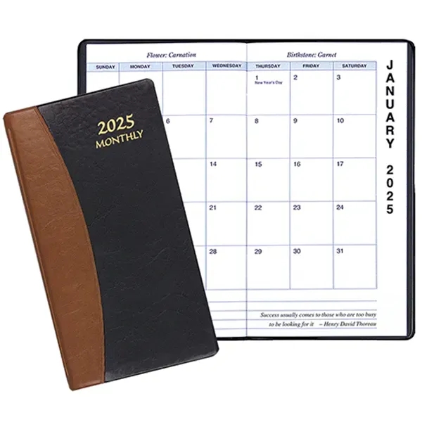 Monthly Pocket Planner - Carriage - Monthly Pocket Planner - Carriage - Image 3 of 3