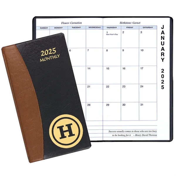 Monthly Pocket Planner - Carriage - Monthly Pocket Planner - Carriage - Image 2 of 3