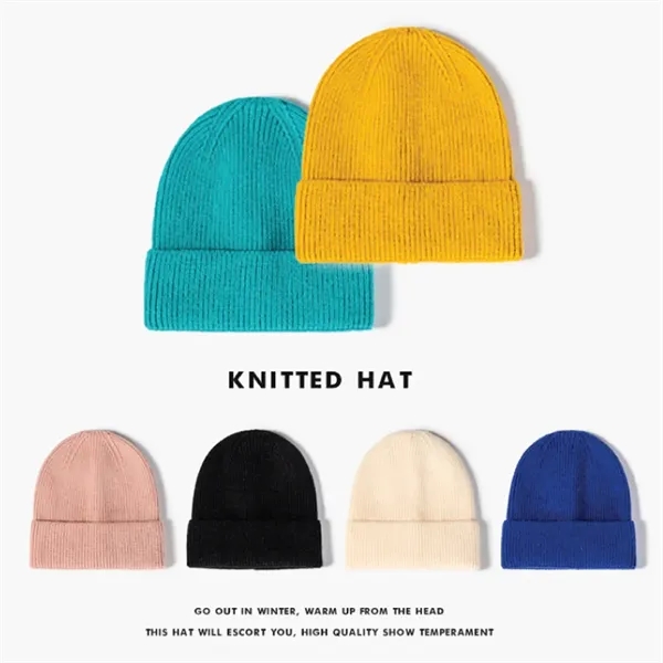 Flashy Wool Fiber Beanies - Flashy Wool Fiber Beanies - Image 5 of 23
