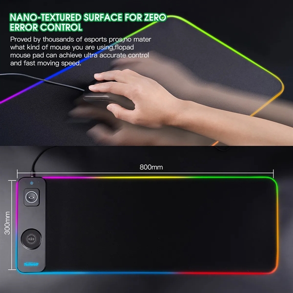 Magnetic Gaming Wireless Charging Mouse Pad - Magnetic Gaming Wireless Charging Mouse Pad - Image 1 of 7