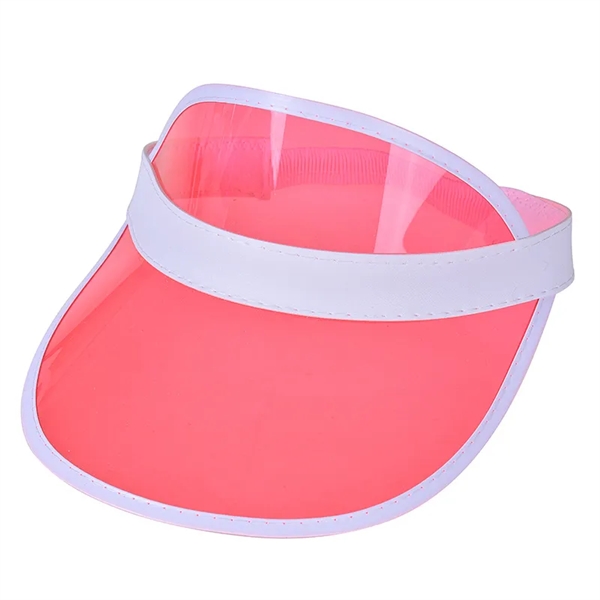 Unisex Candy Color Sun Visors Hats - Unisex Candy Color Sun Visors Hats - Image 11 of 15