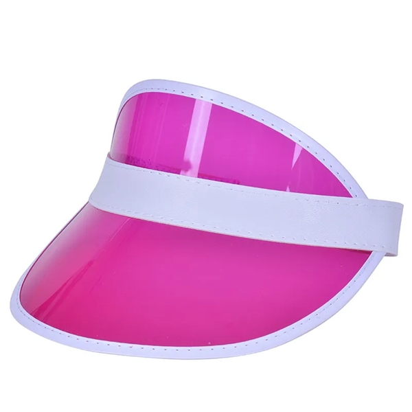 Unisex Candy Color Sun Visors Hats - Unisex Candy Color Sun Visors Hats - Image 13 of 15