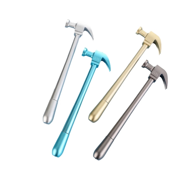 Hammer Shaped Gel Ink Pens - Hammer Shaped Gel Ink Pens - Image 0 of 3