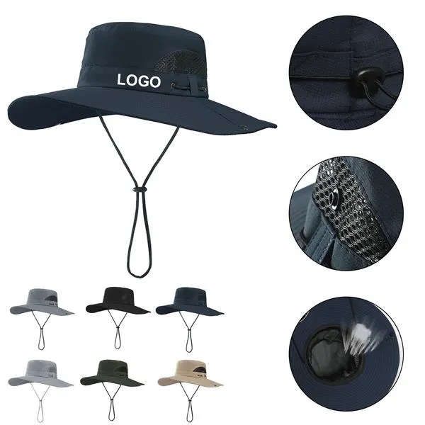 Mens Wide Brim Sun Hat - Mens Wide Brim Sun Hat - Image 0 of 5