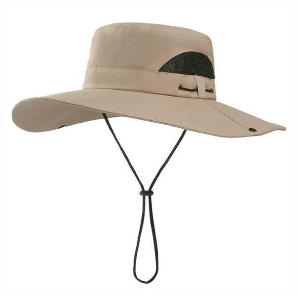 Mens Wide Brim Sun Hat - Mens Wide Brim Sun Hat - Image 1 of 5