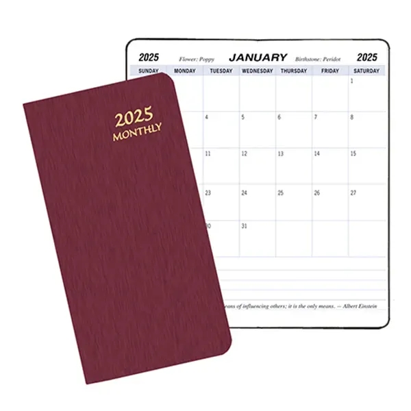 Monthly Pocket Planner - Shimmer - Monthly Pocket Planner - Shimmer - Image 1 of 3