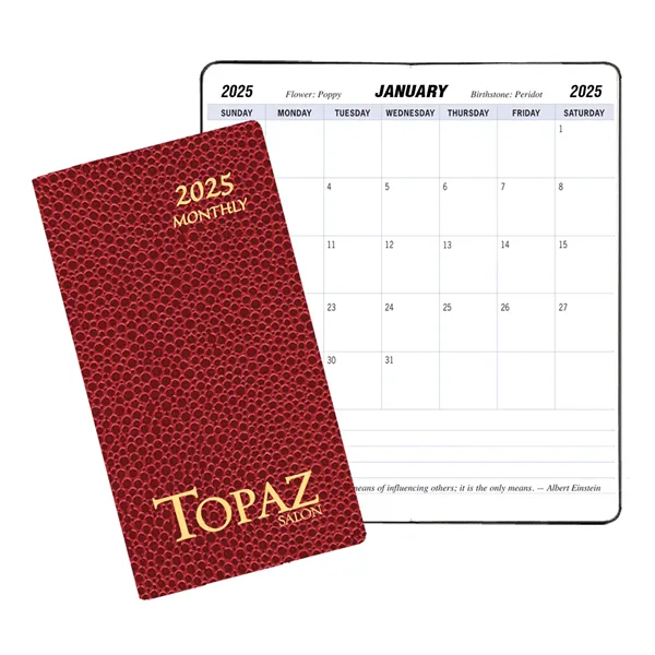 Monthly Pocket Planner - Cobblestone - Monthly Pocket Planner - Cobblestone - Image 0 of 3