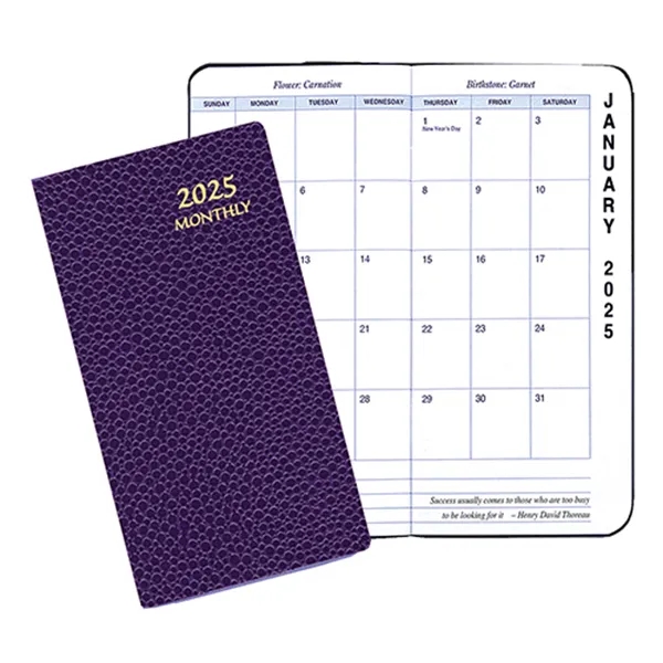 Monthly Pocket Planner - Cobblestone - Monthly Pocket Planner - Cobblestone - Image 3 of 3