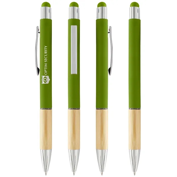 Saratoga Bamboo Grip Stylus Pen - Saratoga Bamboo Grip Stylus Pen - Image 2 of 4