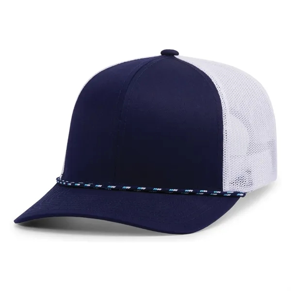 Trucker Snapback Braid Cap - Trucker Snapback Braid Cap - Image 16 of 18