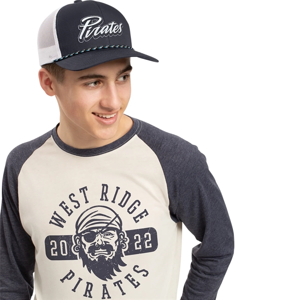 Trucker Snapback Braid Cap - Trucker Snapback Braid Cap - Image 18 of 18