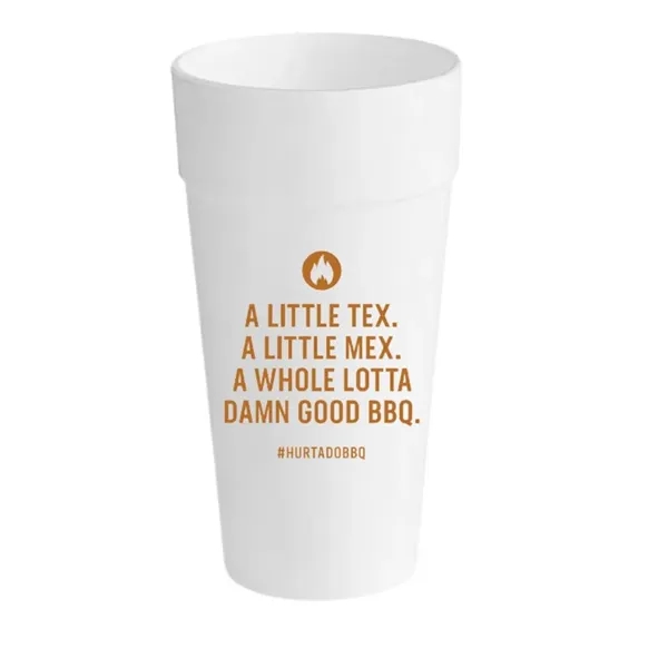 Hot/Cold Styrofoam Cup