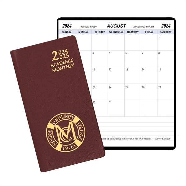 Academic Monthly Pocket Planner - Continental - Academic Monthly Pocket Planner - Continental - Image 0 of 1