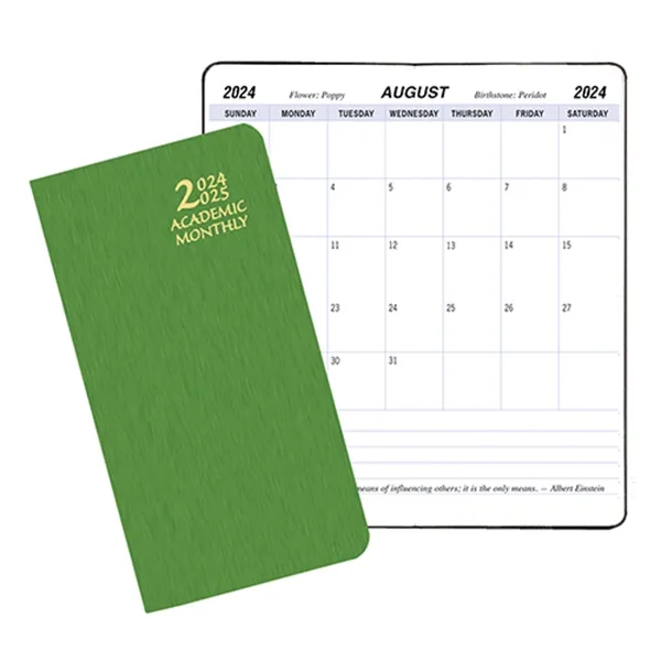Academic Monthly Pocket Planner - Shimmer - Academic Monthly Pocket Planner - Shimmer - Image 1 of 1