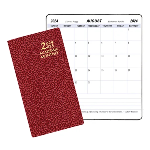 Academic Monthly Pocket Planner - Cobblestone - Academic Monthly Pocket Planner - Cobblestone - Image 1 of 1