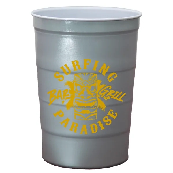 The Cold One - 16 oz. Steel Chill Party Cup - The Cold One - 16 oz. Steel Chill Party Cup - Image 2 of 14