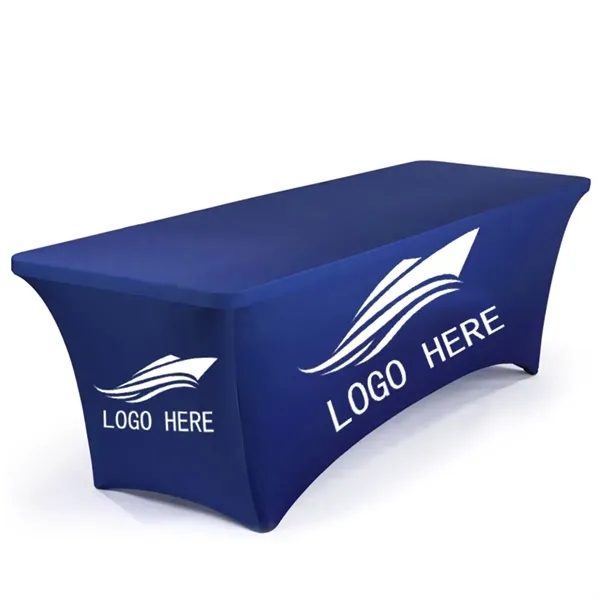 Custom 6ft Stretch Table Cover - Thicker Version - Custom 6ft Stretch Table Cover - Thicker Version - Image 0 of 1