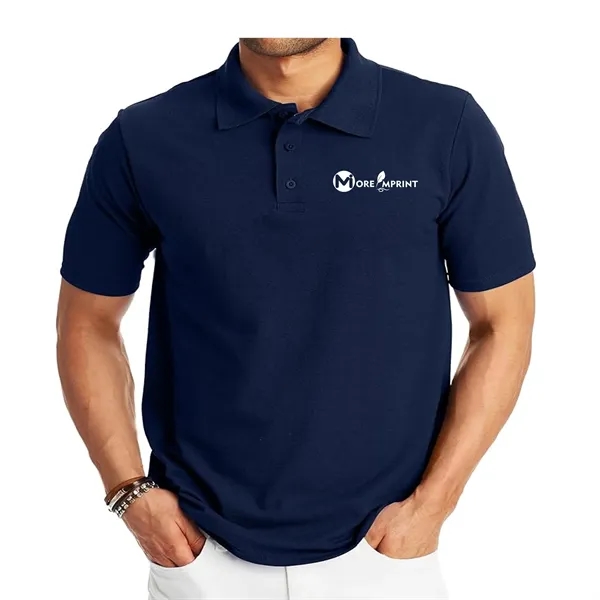 Men's Short Sleeve Polo Shirt Team Uniform Sizes S-4XL - Men's Short Sleeve Polo Shirt Team Uniform Sizes S-4XL - Image 1 of 5