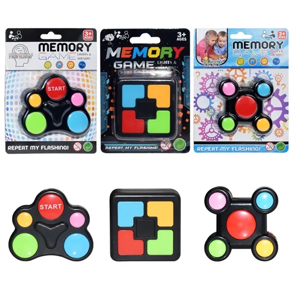 Kids Handheld Light-Up Sound Electric Memory Training Toy - Kids Handheld Light-Up Sound Electric Memory Training Toy - Image 3 of 4