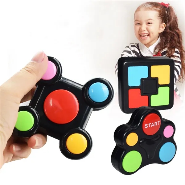 Kids Handheld Light-Up Sound Electric Memory Training Toy - Kids Handheld Light-Up Sound Electric Memory Training Toy - Image 4 of 4