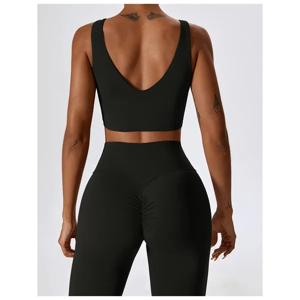 High Impact Comfortable Padded Sports Bra For Women - High Impact Comfortable Padded Sports Bra For Women - Image 2 of 6