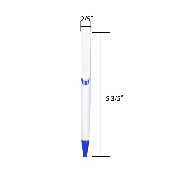 Advertising ABS Press To Move Ballpoint Pen For Office Use - Advertising ABS Press To Move Ballpoint Pen For Office Use - Image 1 of 3