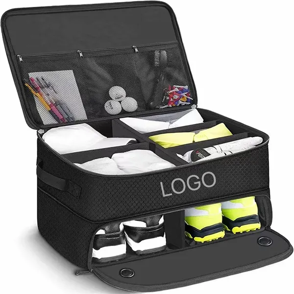 2 Layer Golf Trunk Organizer - 2 Layer Golf Trunk Organizer - Image 0 of 4