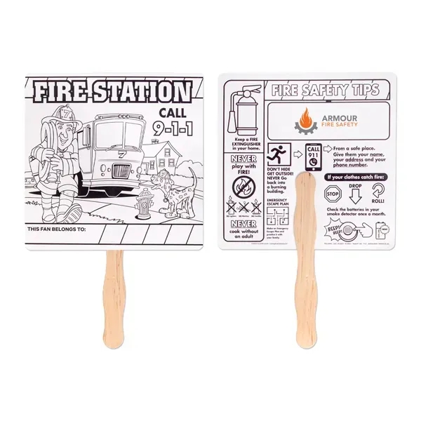 Fire Safety Hand Fan - Fire Safety Hand Fan - Image 0 of 0
