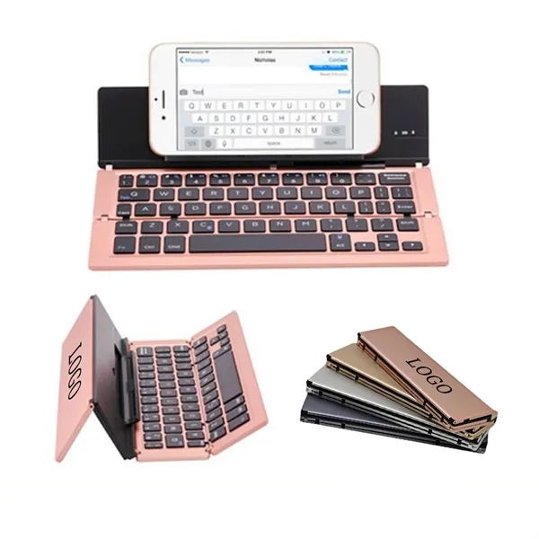 Mini Portable Wireless Bluetooth Keyboard - Mini Portable Wireless Bluetooth Keyboard - Image 0 of 5