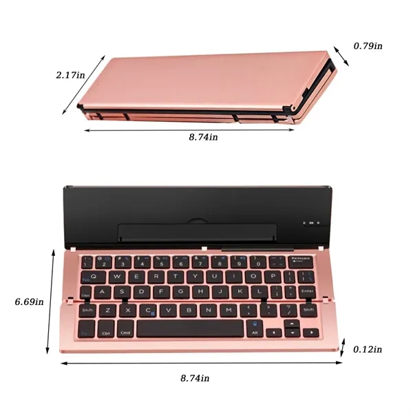 Mini Portable Wireless Bluetooth Keyboard - Mini Portable Wireless Bluetooth Keyboard - Image 1 of 5