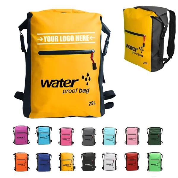 Waterproof 25L Dry Backpack - Waterproof 25L Dry Backpack - Image 0 of 6