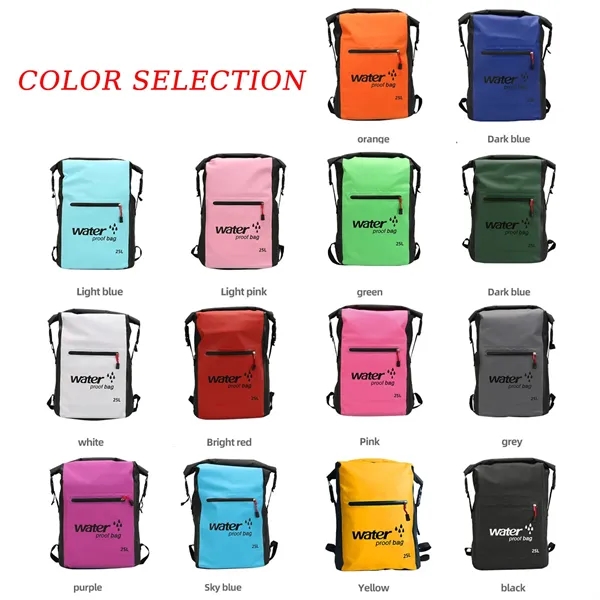 Waterproof 25L Dry Backpack - Waterproof 25L Dry Backpack - Image 1 of 6