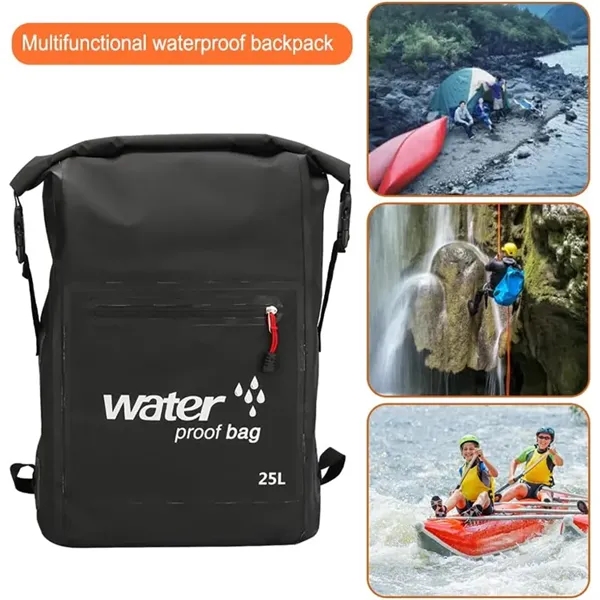 Waterproof 25L Dry Backpack - Waterproof 25L Dry Backpack - Image 3 of 6