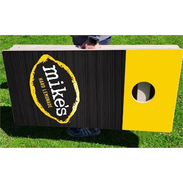 Professional 2' x 4' Custom Cornhole Game with Custom Bags - Professional 2' x 4' Custom Cornhole Game with Custom Bags - Image 2 of 4