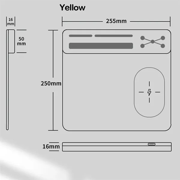 Wireless Charging Mouse Pad - Wireless Charging Mouse Pad - Image 4 of 7