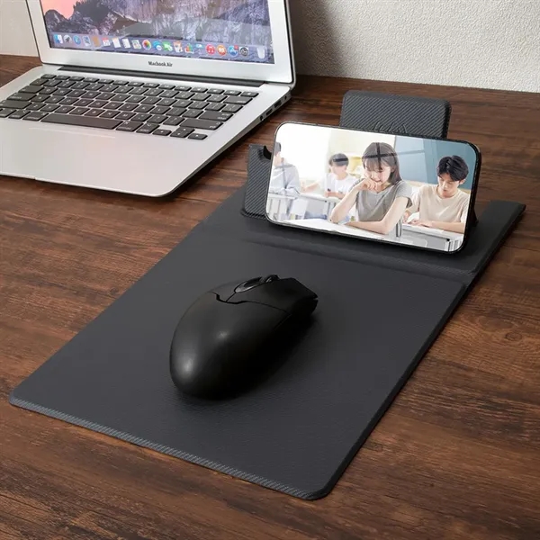 Foldable Wireless Charging Mouse Pad - Foldable Wireless Charging Mouse Pad - Image 4 of 5