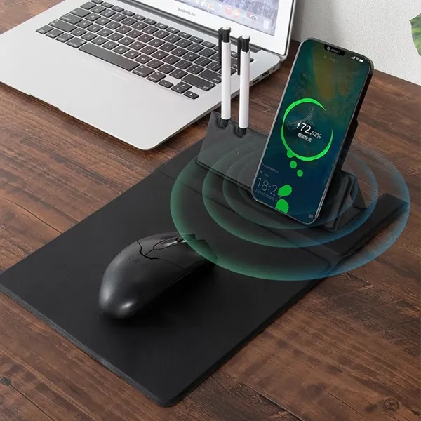 Foldable Wireless Charging Mouse Pad - Foldable Wireless Charging Mouse Pad - Image 5 of 5