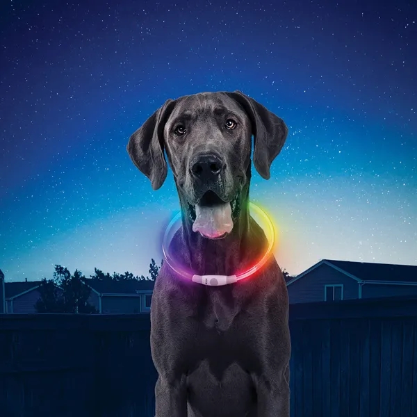 NITE IZE® NITEHOWL® RECHARGEABLE LED SAFETY NECKLACE