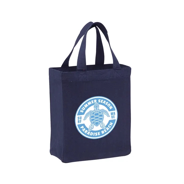 Recycled Cotton Canvas Tote Bag - Screen Print - Recycled Cotton Canvas Tote Bag - Screen Print - Image 4 of 13