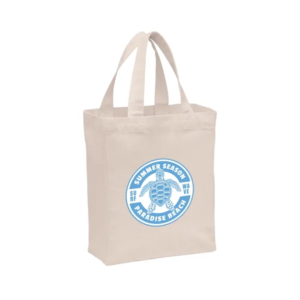 Recycled Cotton Canvas Tote Bag - Screen Print - Recycled Cotton Canvas Tote Bag - Screen Print - Image 5 of 13